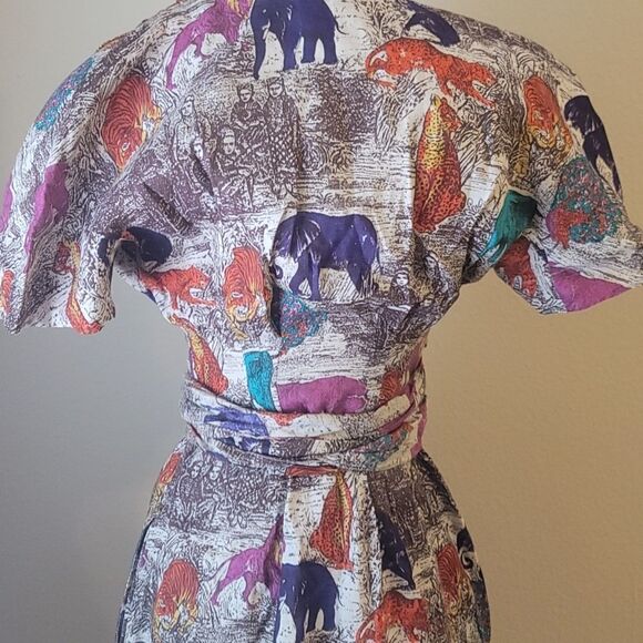 Bugia italia linen dress size small - Picture 4 of 10